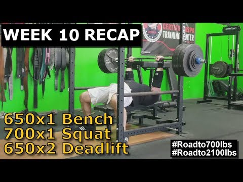 James Strickland - Full Power Training (Road to 2100 lbs - Week 10 Recap)