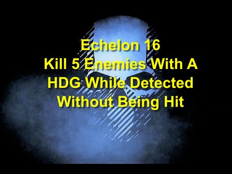 Ghost Recon Breakpoint : Echelon 16 : Kill 5 Enemies With A HDG While Detected Without Being Hit