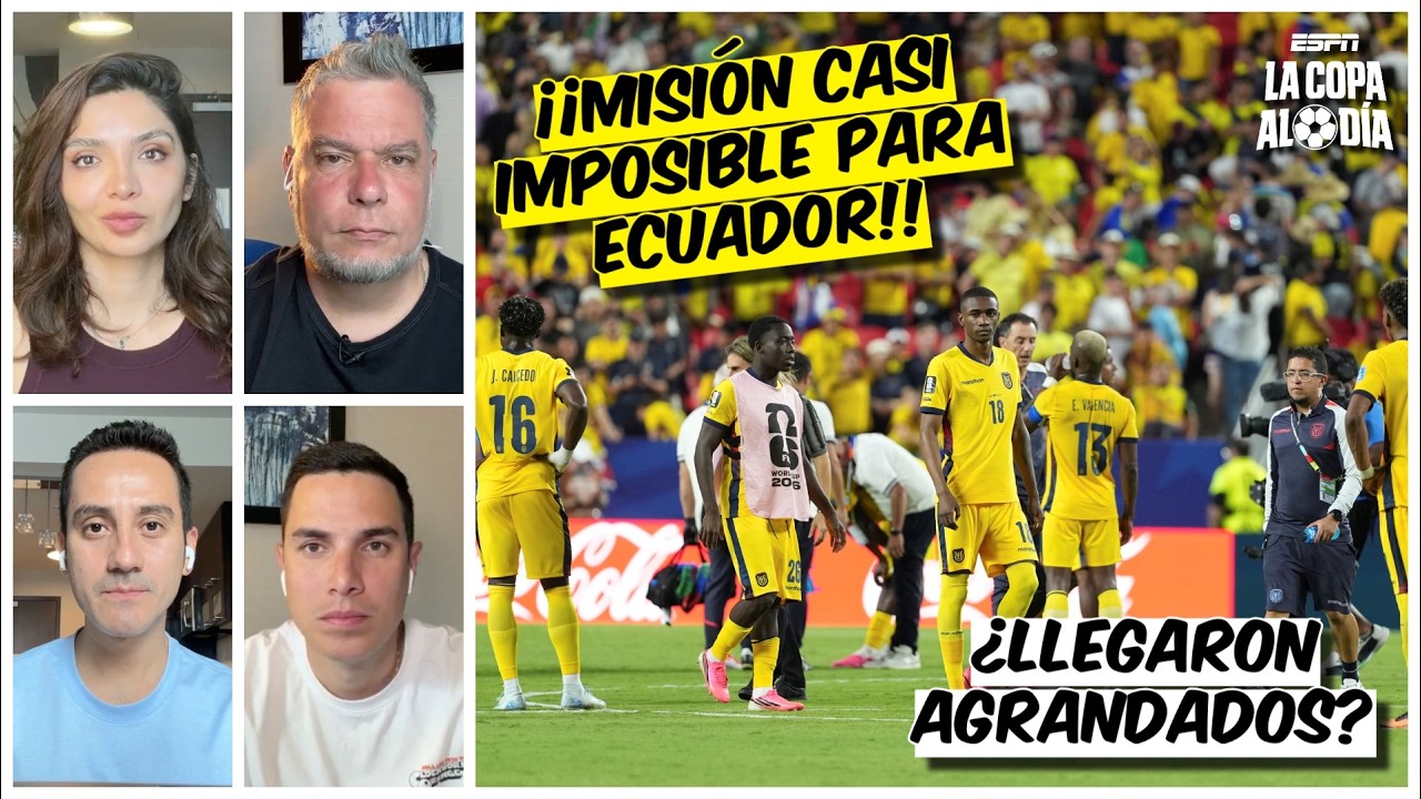 ECUADOR irá por un MILAGRO ante Alemania, se viene el DEBUT de NEYMAR | La Copa al Día