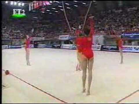 Bulgaria 3 Balls + 2 Ribbons EF European Championships 1997