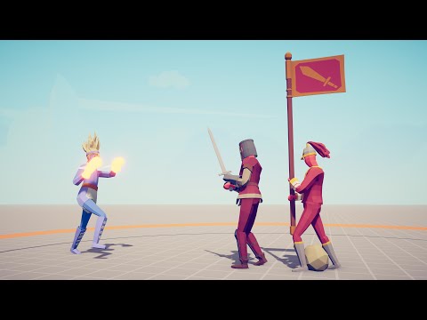 FLAG BEARER & SQUIRE vs EVERY UNIT - Totally Accurate Battle Simulator TABS