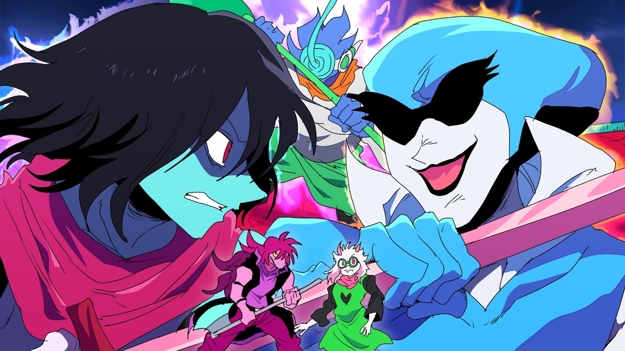 Attack of the Killer Queen - Deltarune Queen Fight Animation