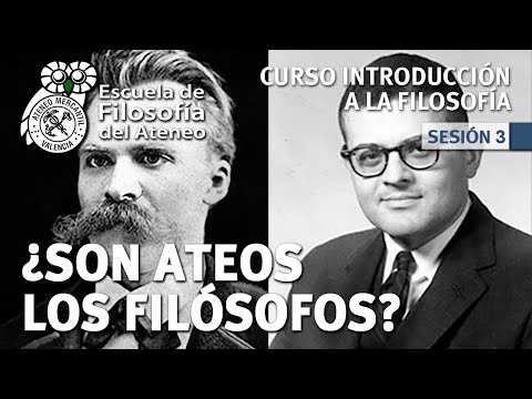 Curso Introducción a la Filosofía - Sesión 3: ¿Son Ateos los Filósofos?