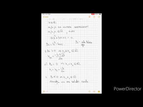 Ecuatia de gradul II