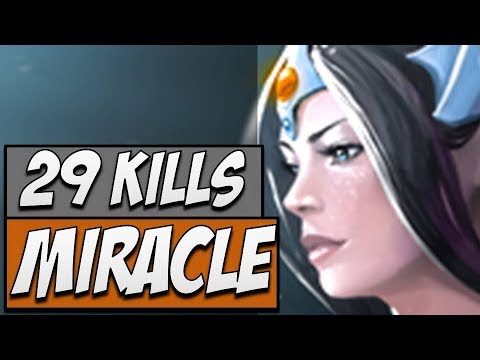 Liquid.Miracle Mirana with 29 Kills | Dota Gameplay