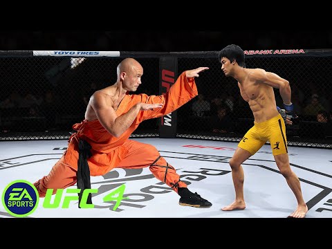 UFC4 Bruce Lee vs Crazy Cobra EA Sports UFC 4 - Super Battle