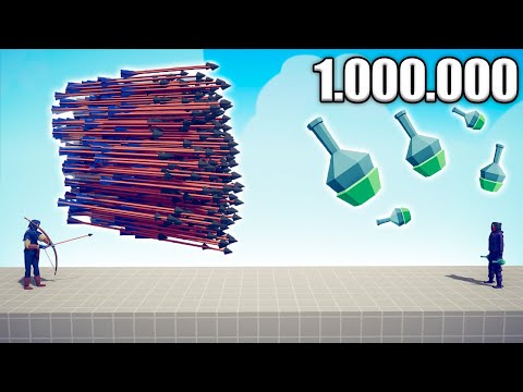 1.000.000 DAMAGE POISON vs EVERY GOD - TABS | Totally Accurate Battle Simulator 2023