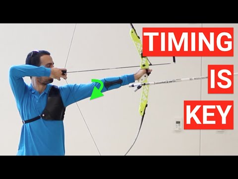 When to rotate your bow arm elbow joint