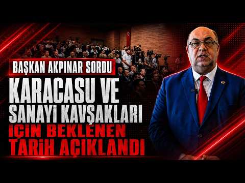 Başkan AKPINAR sordu karayolları tarih verdi: Karacasu ve Sanayi kavşakları açılıyor