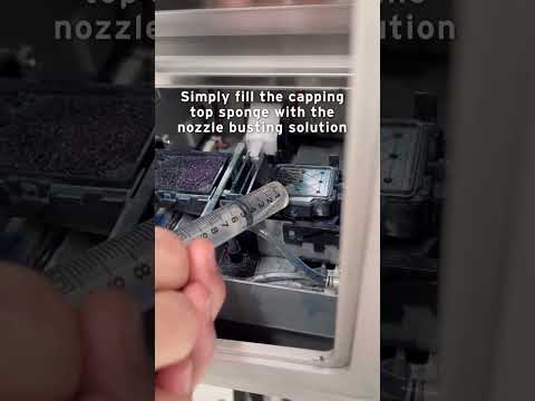 How to Clear Clogged Nozzles Overnight (STS DTF Nozzle Busting Solution)