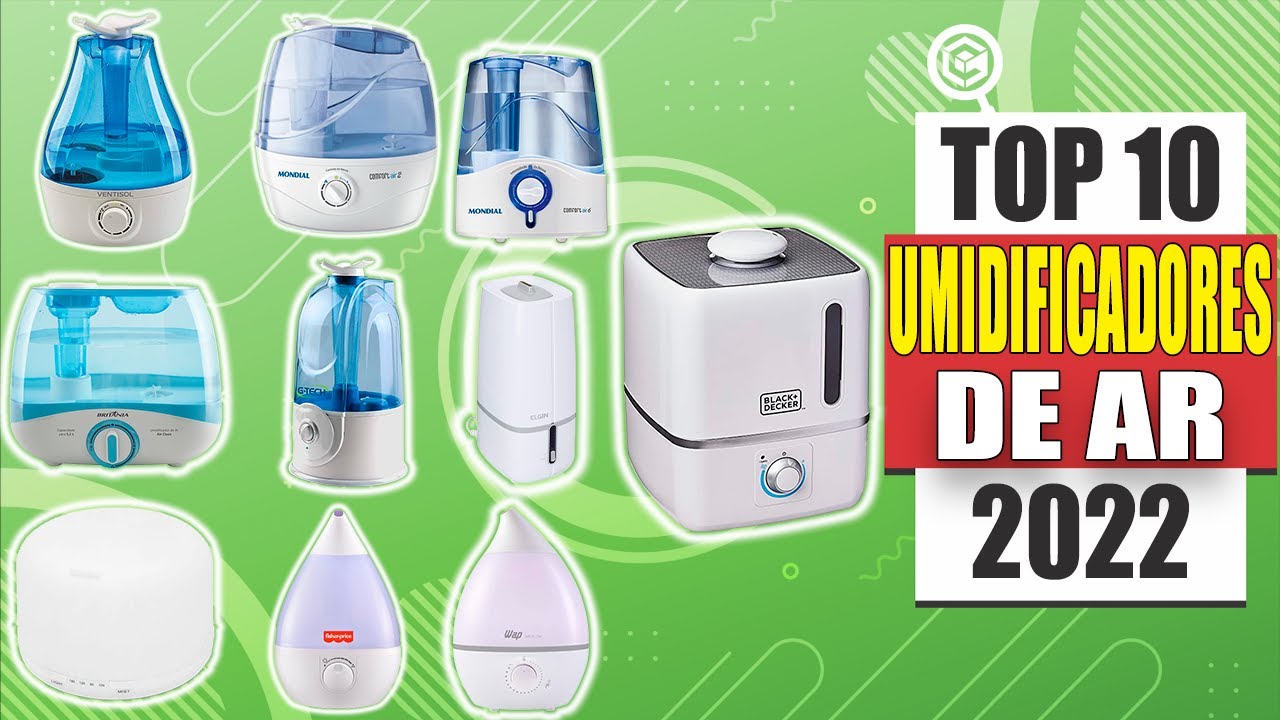 Qual é o MELHOR UMIDIFICADOR DE AR em 2022? ➽ Ultrassônico, Vaporizador e Difusor de Aromas.