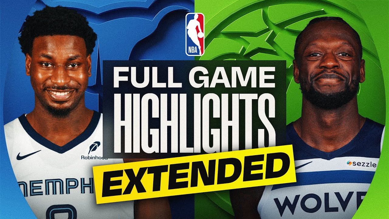 EXTENDED: GRIZZLIES at TIMBERWOLVES | FULL GAME HIGHLIGHTS | December 17, 2025