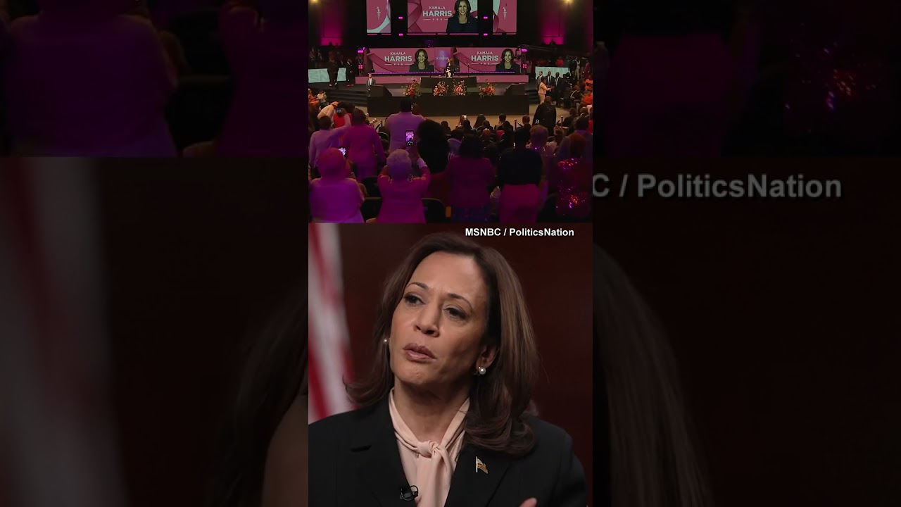 VP Harris interview with Rev. Al Sharpton