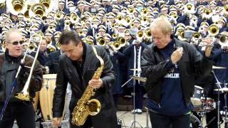 Chicago - 25 or 6 to Four with Notre Dame Marching Band 11-19-11