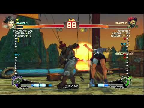 FAXgimoto [Makoto] vs. nuruposan [Akuma] | SSF4 AE