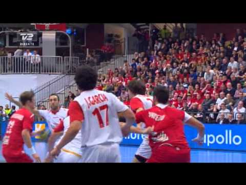 Handball World Cup 2011 2nd Semifinal Denmark-Spain 28-24 last 10 minutes