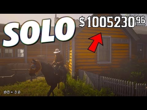 HURRY! *SOLO* MONEY & XP GLITCH IN RED DEAD ONLINE!