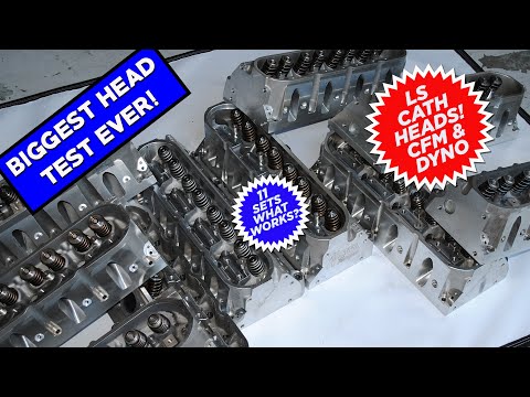 AFTERMARKET LS HEAD TEST-STOCK CATHEDRAL PORT VS 10 SETS!