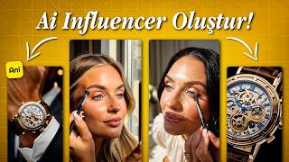 Gerçekçi AI Influencer Yap ve Ürün Videoları Oluştur! (UGC Videolar)