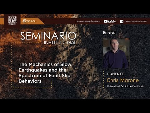 Earthquakes and the spectrum of fault slip behaviors Video