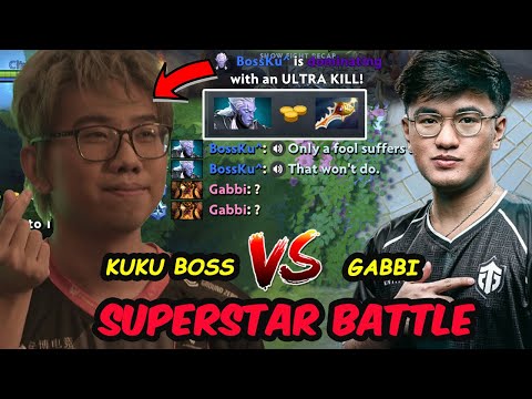 Gabbi Earthshaker vs KuKu Phantom Assassin CARRY - BOTTOM LANE BATTLE
