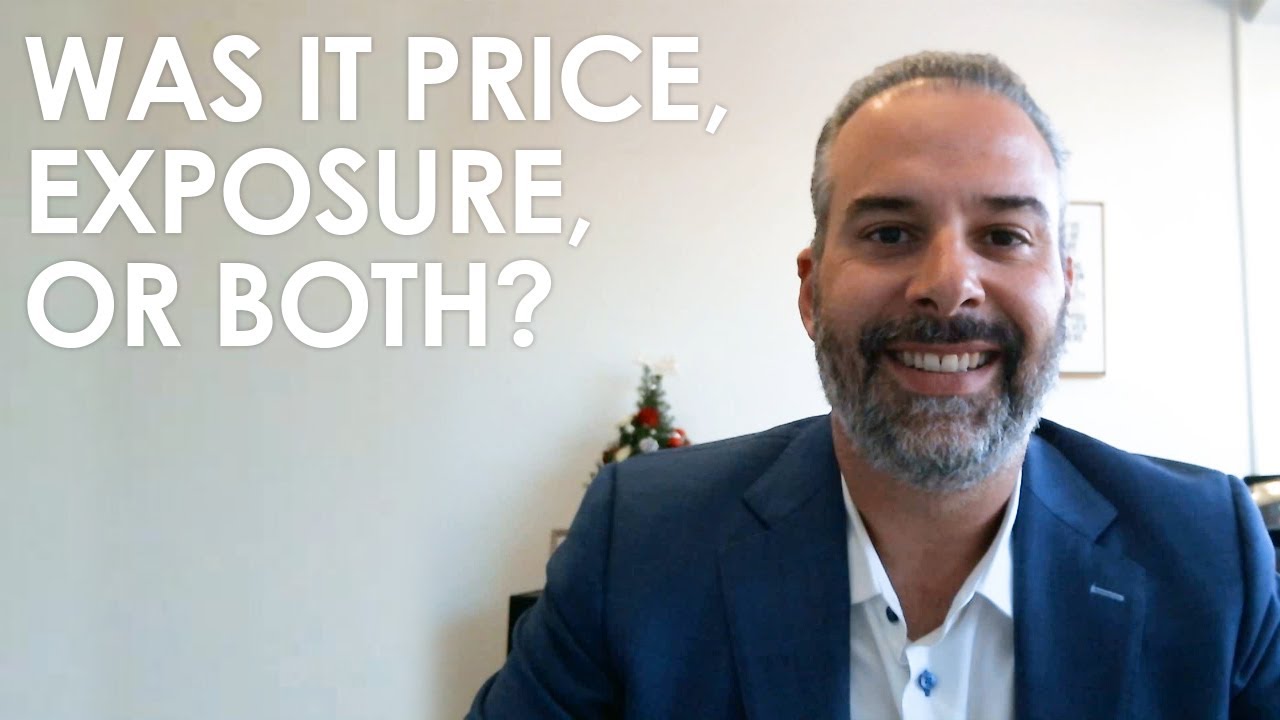 Your Home Didn’t Sell: Was It Price, Exposure, or Both?