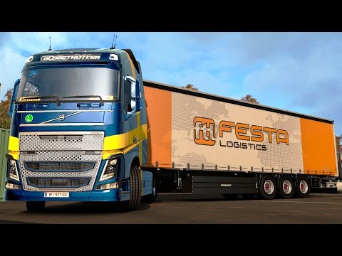 ETS 2 1.25 ProMods 2.11 Volvo FH16  Karlstad - Oslo