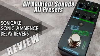Video thumbnail for AWESOME Budget Mini DELAY-REVERB | SONICAKE Sonic Ambience | VIDEO REVIEW [NO TALK] by Perry Frank