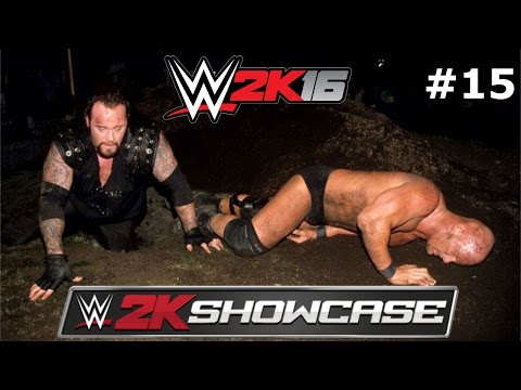 CyberOcelot Plays WWE 2K16: 2K Showcase [Part 15] Austin 3:16 [Buried Alive Match]