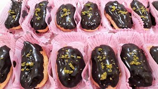 Pastahane Usulü Tam Ölçülü Ekler Pasta Tarifi | Çikolatalı Ekler Yapımı - Tatlı Tarifleri