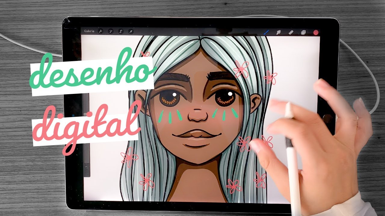 aprenda COMO FAZER ARTE DIGITAL 😱🎨 |Todo o meu processo no procreate| PASSO A PASSO COMPLETO