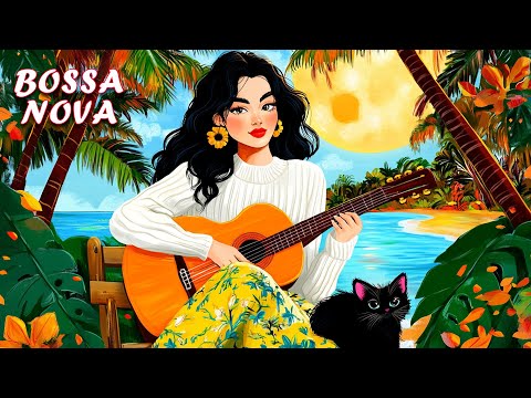 Bossa Nova Covers Of Popular Songs 50 Hits 🌴 Positive Bossa Nova Songs For Study & Coffee Moments
