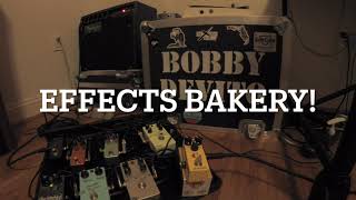 Video thumbnail for Effects Bakery Croissant Distortion Pedal demo by Bobby Devito by Robert DeVito