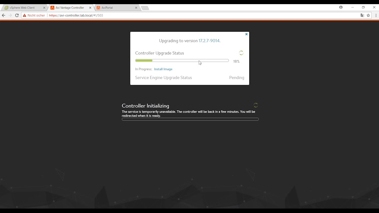 AVI Vantage - System Upgrade