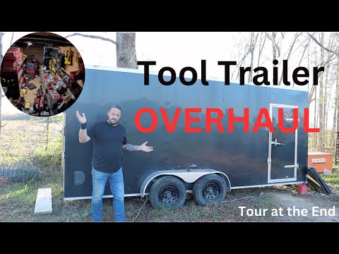 Mobile Workshop Organization: Complete Tool Trailer Setup