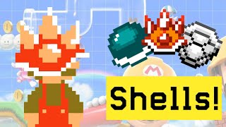 Tips and Tricks On All Of The Shells In Super Mario Maker 2