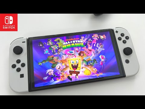 Nickelodeon All-Star Brawl Nintendo Switch OLED Gameplay