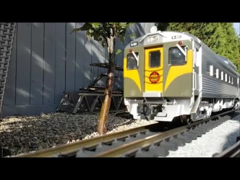 Aikenknees Railway #279 - G Scale RDC Railiner Run. September 19, 2021