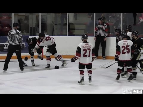 GOHL - Caledon Bombers vs Cambridge RedHawks