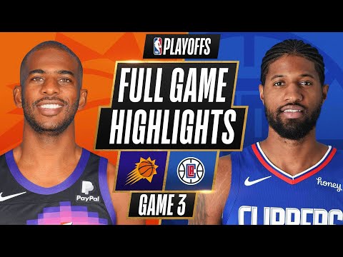#2 SUNS at #4 CLIPPERS | FULL GAME HIGHLIGHTS | June 24, 2021