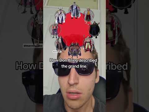 How Don Krieg described the grand line 💀💀💀 - NoSchoolSaturday