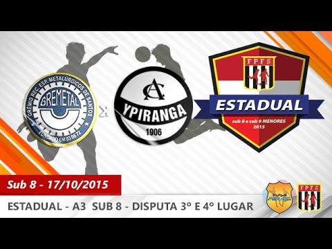 8-Gremetal 2x2 (0x0) Ypiranga 17/10/15 Disputa 3º e 4º lugar