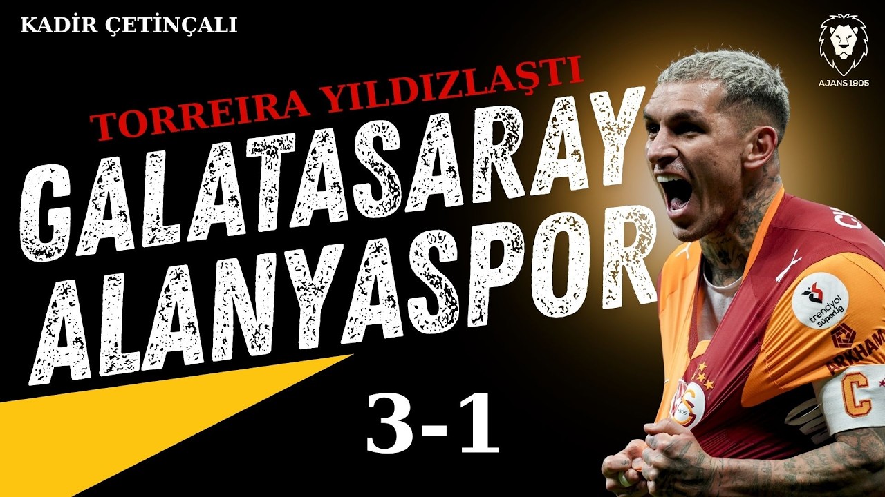 Galatasaray - Alanyaspor Maç Sonu Yayını