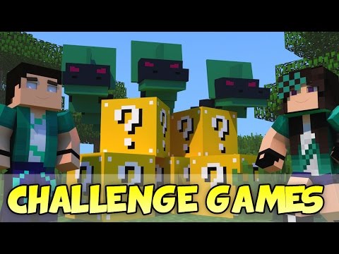 Minecraft com Namorada: HYDRA CHALLENGE GAMES - Lucky Block Mod - Mini-Game com MODS