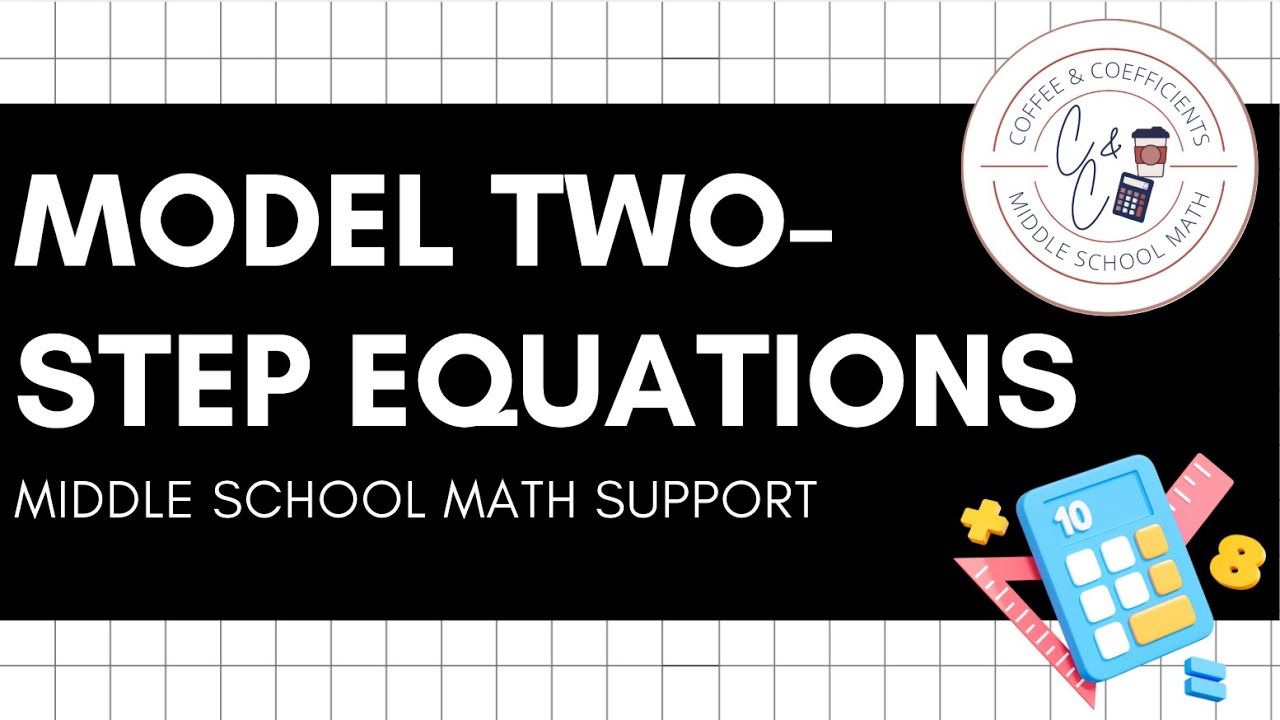 Model & Solve Two-Step Equations