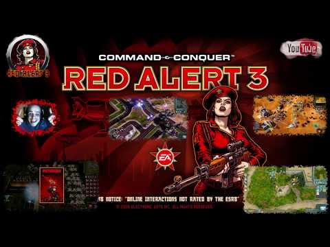 C&C Red Alert 3 Uprising Empire of the Rising Sun Mission 1 Hard HD 60Fps