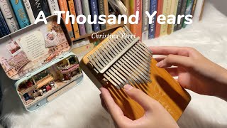 Download lagu A Thousand Years - Kalimba Cover | Christina Perri (Twilight Soundtrack) mp3 Download lagu A Thousand Years - Kalimba Cover | Christina Perri (Twilight Soundtrack) mp3