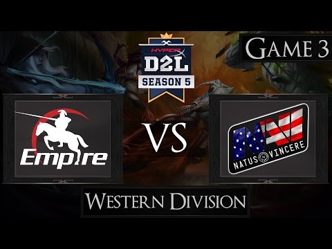 Dota 2 D2L Team Empire vs Na'Vi.US | Season 5