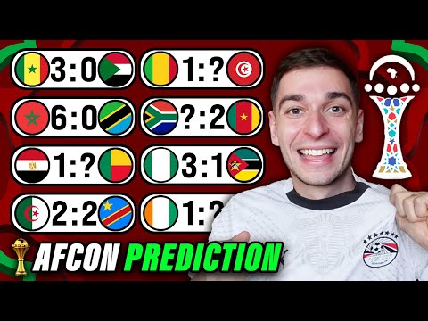 AFCON 2025 ROUND OF 16 PREDICTION
