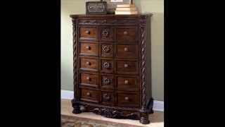 preview picture of video 'Ashley Furniture North Shore Sleigh Bedroom Set  $2450'